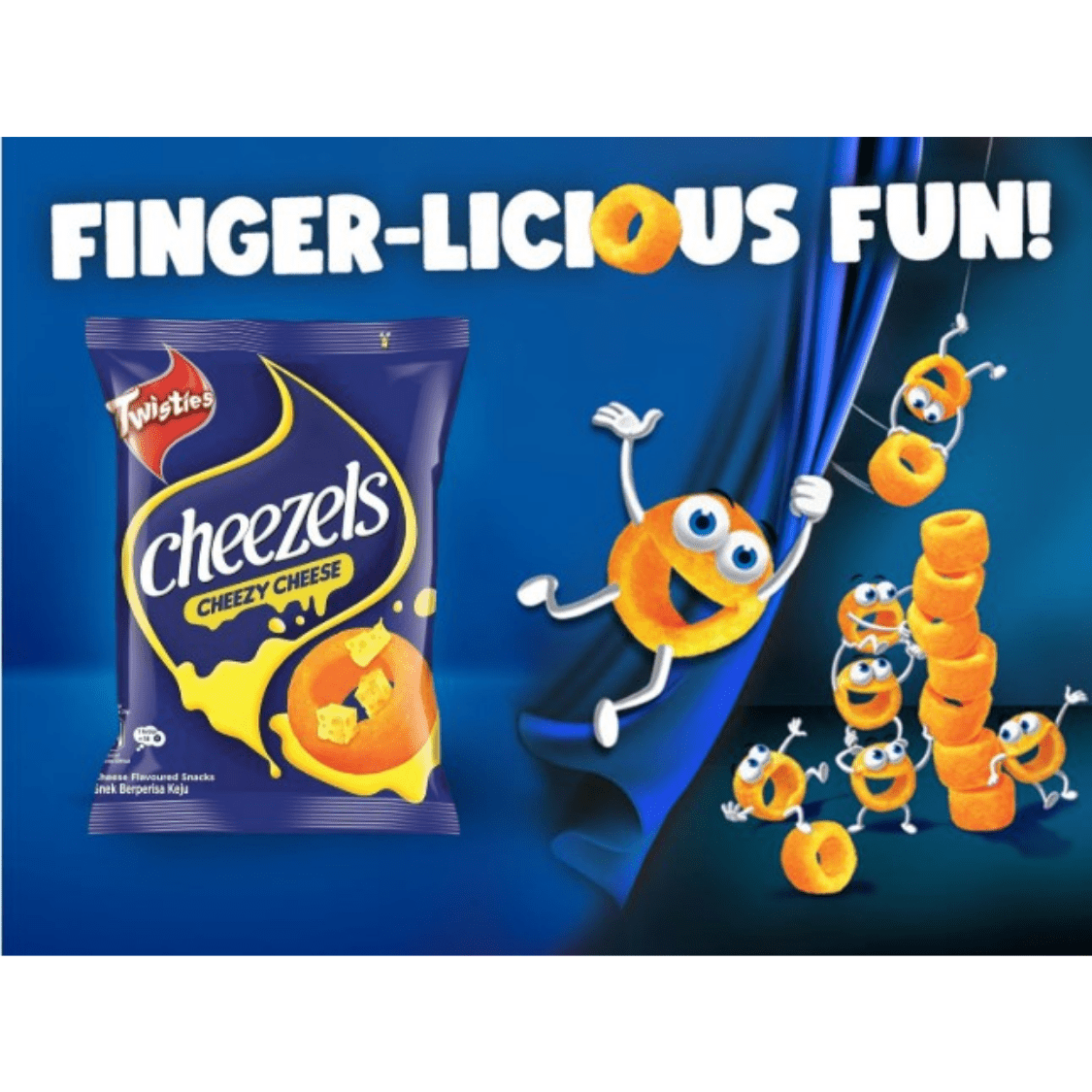 [TWIN BUNDLE] CHEEZELS Original 2 X 10 X 60G (PACKETS) - ABSOLUTE MART[TWIN BUNDLE] CHEEZELS Original 2 X 10 X 60G (PACKETS)Puffed Snacks