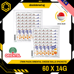 [TWIN BUNDLE] ORIENTAL Cheese Balls 2 X 30 X 14G (PACKETS) - ABSOLUTE MART[TWIN BUNDLE] ORIENTAL Cheese Balls 2 X 30 X 14G (PACKETS)