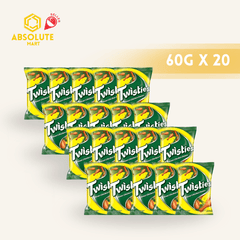 [TWIN BUNDLE] TWISTIES Roasted Chicken Dance 60G X 10 X 2 (PACKETS) - ABSOLUTE MART[TWIN BUNDLE] TWISTIES Roasted Chicken Dance 60G X 10 X 2 (PACKETS)Corn Chips