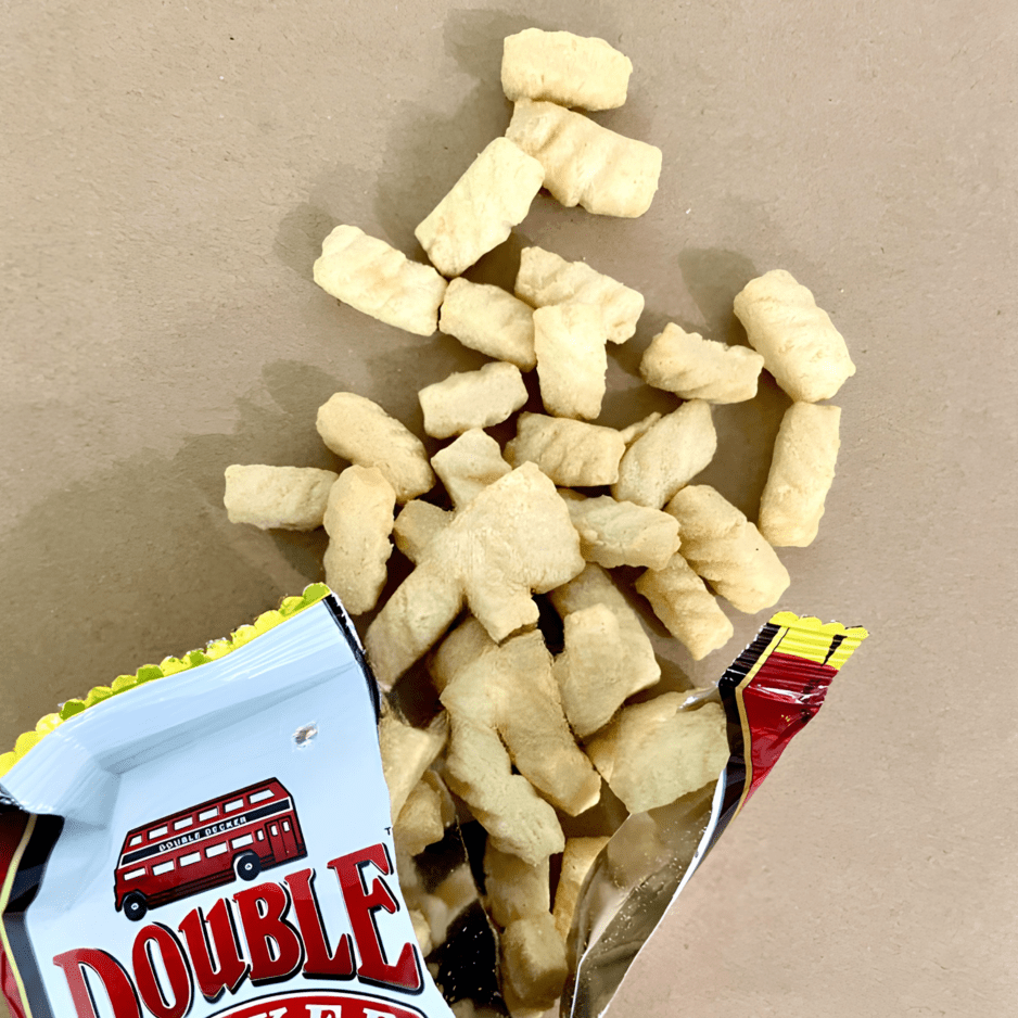 [TWIN PACK] DOUBLE DECKER Mini Prawn Cracker 2 X 30 X 13G (PACKETS) - ABSOLUTE MART[TWIN PACK] DOUBLE DECKER Mini Prawn Cracker 2 X 30 X 13G (PACKETS)Puffed Snacks