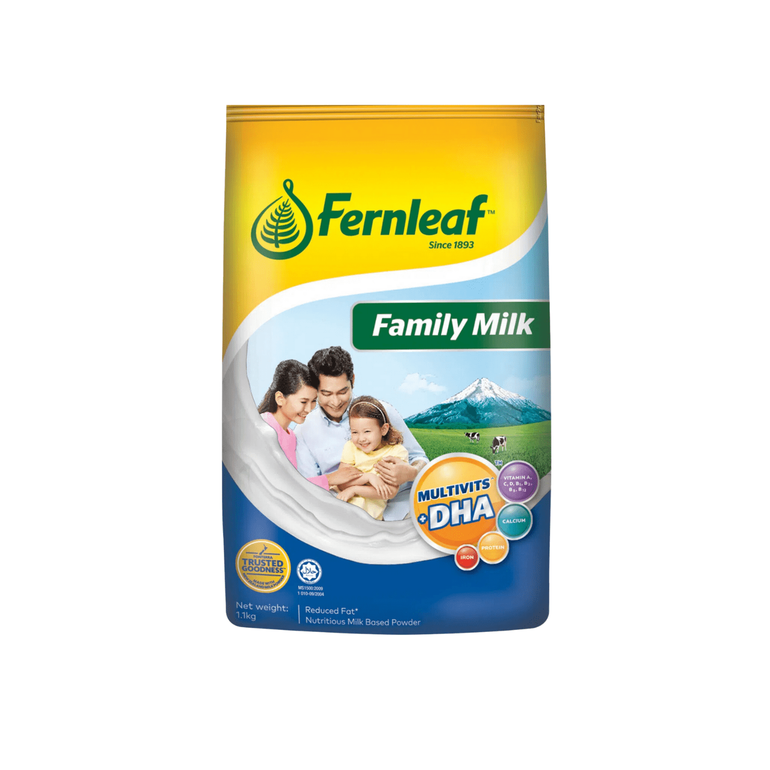 [TWIN PACK] FERNLEAF Family Milk Powder Refill 1.65KG X 2 (PACKETS) - ABSOLUTE MART[TWIN PACK] FERNLEAF Family Milk Powder Refill 1.65KG X 2 (PACKETS)Powdered Milk