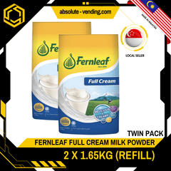 [TWIN PACK] FERNLEAF Full Cream Milk Powder Refill 1.65KG X 2 (PACKETS) - ABSOLUTE MART[TWIN PACK] FERNLEAF Full Cream Milk Powder Refill 1.65KG X 2 (PACKETS)