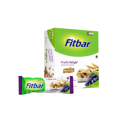 [TWIN PACK] FITBAR Fruits Delight 20G X 12 X 2 (PACK) - ABSOLUTE MART[TWIN PACK] FITBAR Fruits Delight 20G X 12 X 2 (PACK)Granola Bars