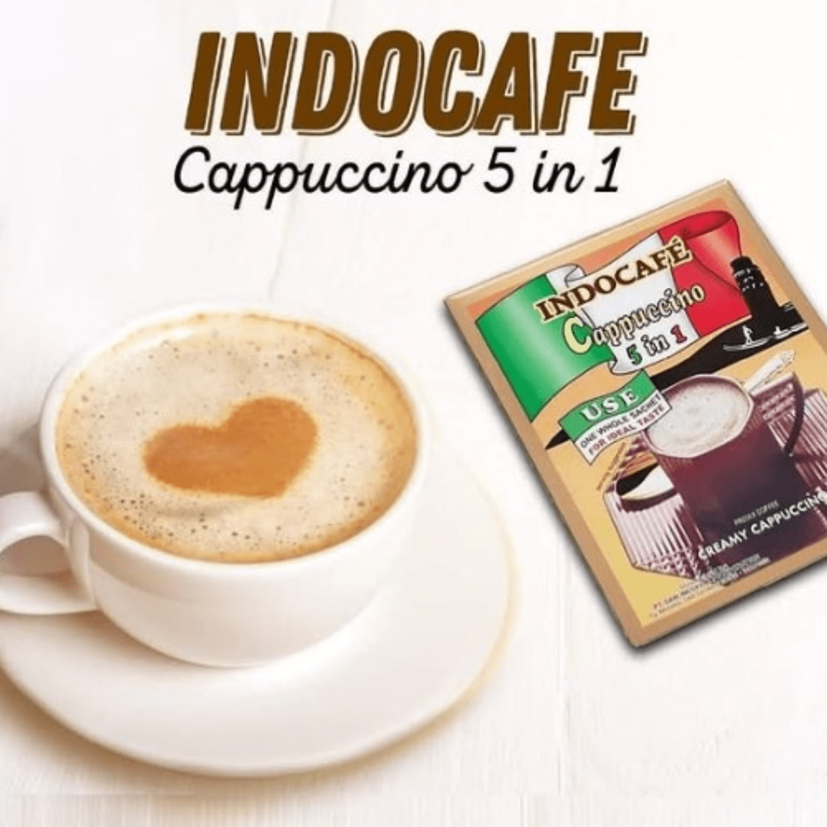 [TWIN PACK] INDOCAFE Cappuccino 2 Pack X 50 X 25G (SACHET) - ABSOLUTE MART[TWIN PACK] INDOCAFE Cappuccino 2 Pack X 50 X 25G (SACHET)Instant Coffees & Coffee Granules