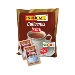 [TWIN PACK] INDOCAFE Coffeemix 3 - IN - 1 2 PACK X 100 STICKS X 20G (SACHETS) - ABSOLUTE MART[TWIN PACK] INDOCAFE Coffeemix 3 - IN - 1 2 PACK X 100 STICKS X 20G (SACHETS)Instant Coffees & Coffee Granules