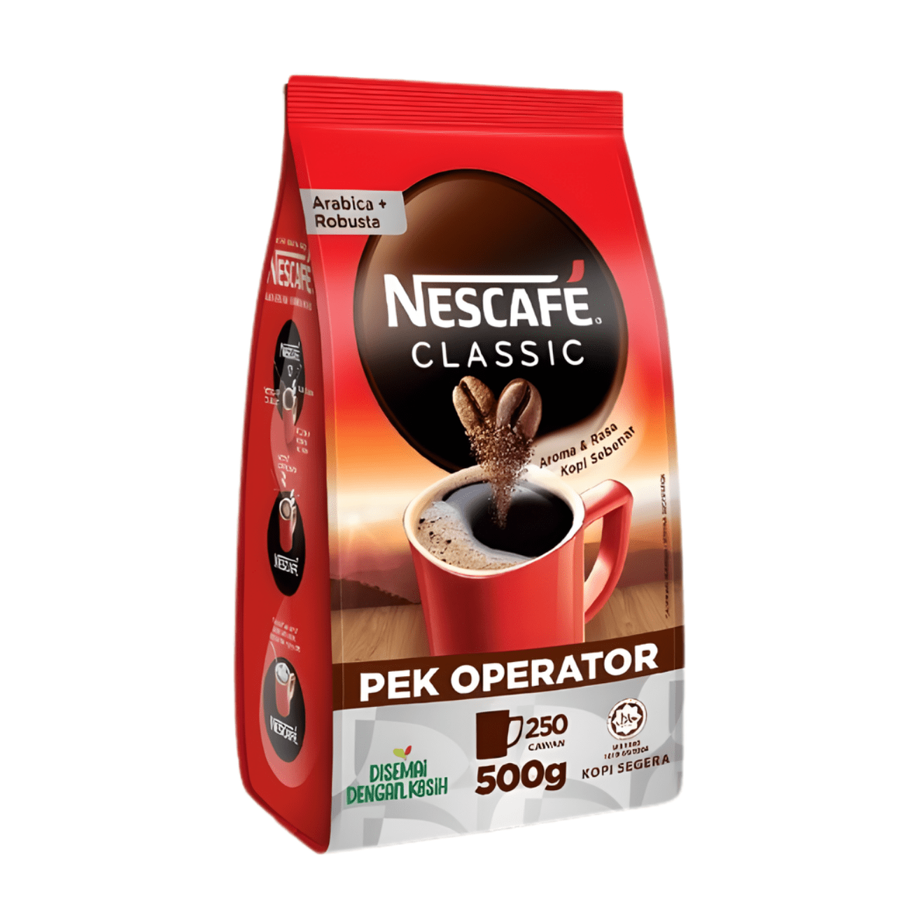 [TWIN PACK] NESCAFE Classic Refill 2 PACK X 500G (PACKETS) - ABSOLUTE MART[TWIN PACK] NESCAFE Classic Refill 2 PACK X 500G (PACKETS)Instant Coffees & Coffee Granules