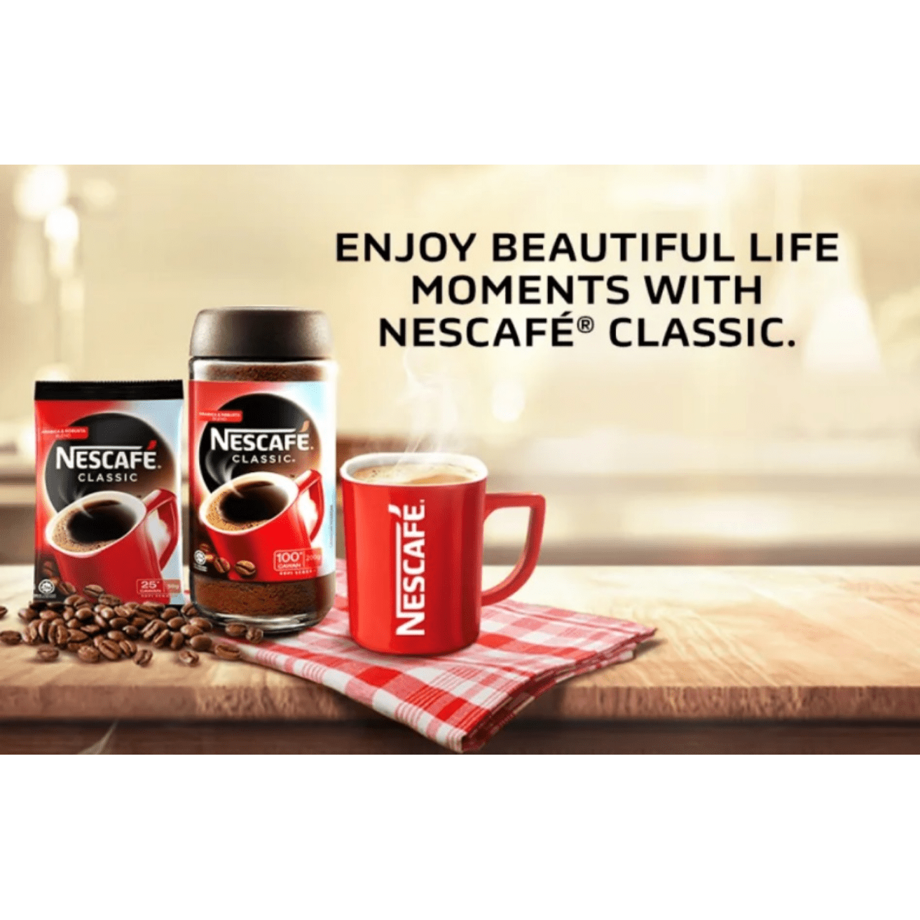 [TWIN PACK] NESCAFE Classic Refill 2 PACK X 500G (PACKETS) - ABSOLUTE MART[TWIN PACK] NESCAFE Classic Refill 2 PACK X 500G (PACKETS)Instant Coffees & Coffee Granules