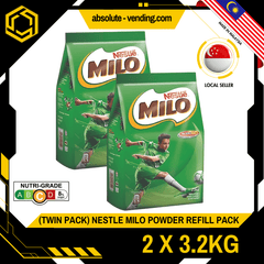 [TWIN PACK] NESTLE MILO Powder Refill Pack 3.2KG X 2 (TWIN PACK) - ABSOLUTE MART[TWIN PACK] NESTLE MILO Powder Refill Pack 3.2KG X 2 (TWIN PACK)