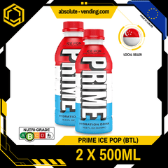 [TWIN PACK] PRIME HYDRATION Ice Pop 500ML X 2 (BOTTLE) (New Stock) - ABSOLUTE MART[TWIN PACK] PRIME HYDRATION Ice Pop 500ML X 2 (BOTTLE) (New Stock)