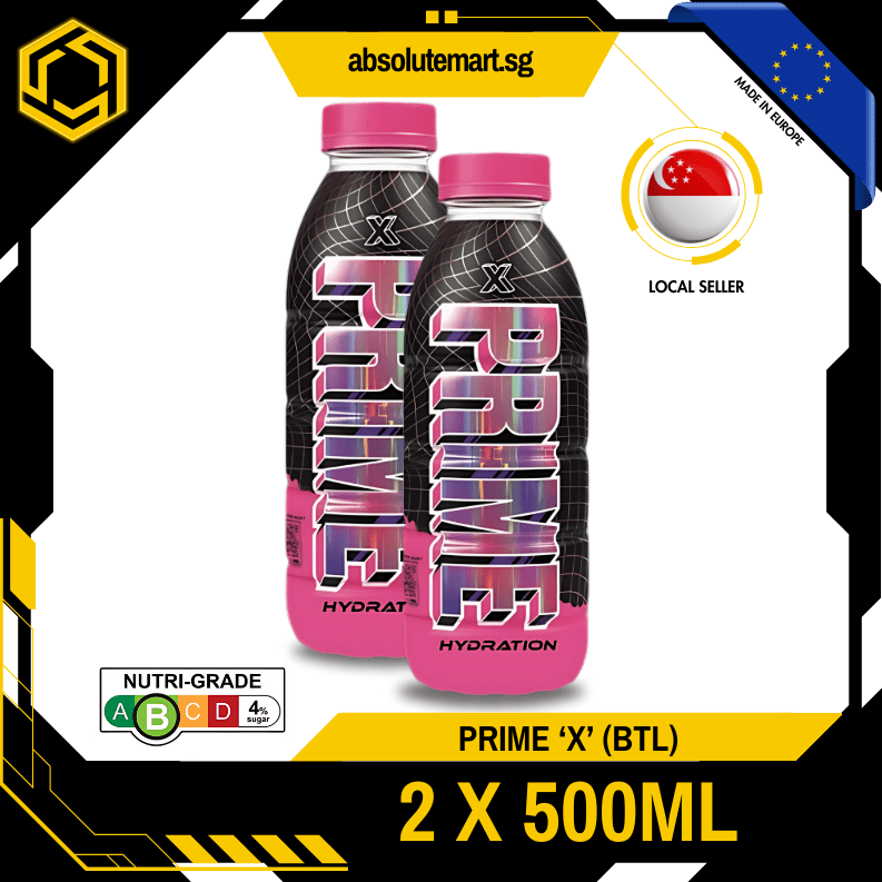 [TWIN PACK] PRIME Hydration X 500ML X 2 (BOTTLE) - ABSOLUTE MART[TWIN PACK] PRIME Hydration X 500ML X 2 (BOTTLE)