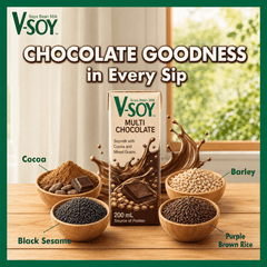 V-SOY Milk Multi Chocolate 200ML X 48 (TETRA) - ABSOLUTE MARTV-SOY Milk Multi Chocolate 200ML X 48 (TETRA)Soy & Almond Milk