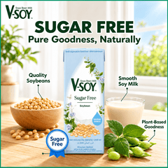 V-SOY Milk Sugar-Free 200ML X 12 (TETRA) - ABSOLUTE MARTV-SOY Milk Sugar-Free 200ML X 12 (TETRA)Soy & Almond Milk