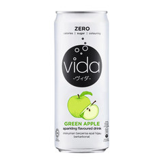 VIDA Zero Sparkling Green Apple 325ML X 24 (CAN) - ABSOLUTE MARTVIDA Zero Sparkling Green Apple 325ML X 24 (CAN)