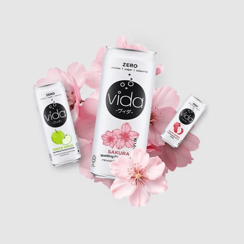 VIDA Zero Sparkling Green Apple 325ML X 24 (CAN) - ABSOLUTE MARTVIDA Zero Sparkling Green Apple 325ML X 24 (CAN)