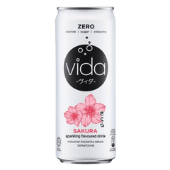 VIDA Zero Sparkling Sakura 325ML X 24 (CAN) - ABSOLUTE MARTVIDA Zero Sparkling Sakura 325ML X 24 (CAN)