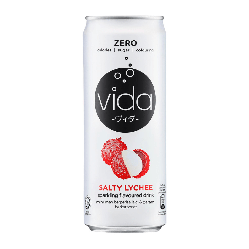 VIDA Zero Sparkling Salty Lychee 325ML X 24 (CAN) - ABSOLUTE MARTVIDA Zero Sparkling Salty Lychee 325ML X 24 (CAN)
