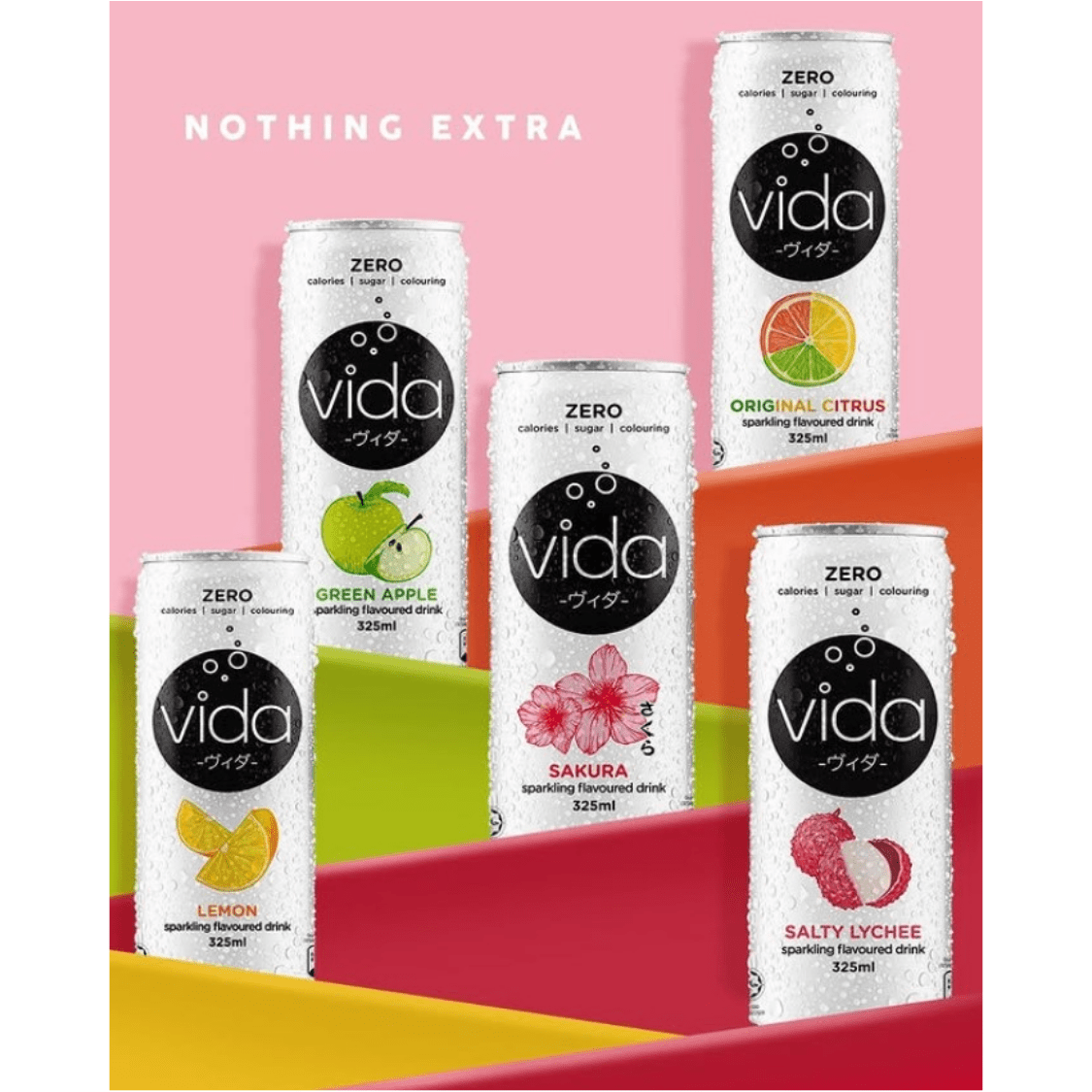 VIDA Zero Sparkling Salty Lychee 325ML X 24 (CAN) - ABSOLUTE MARTVIDA Zero Sparkling Salty Lychee 325ML X 24 (CAN)Flavoured Sparkling Drinks