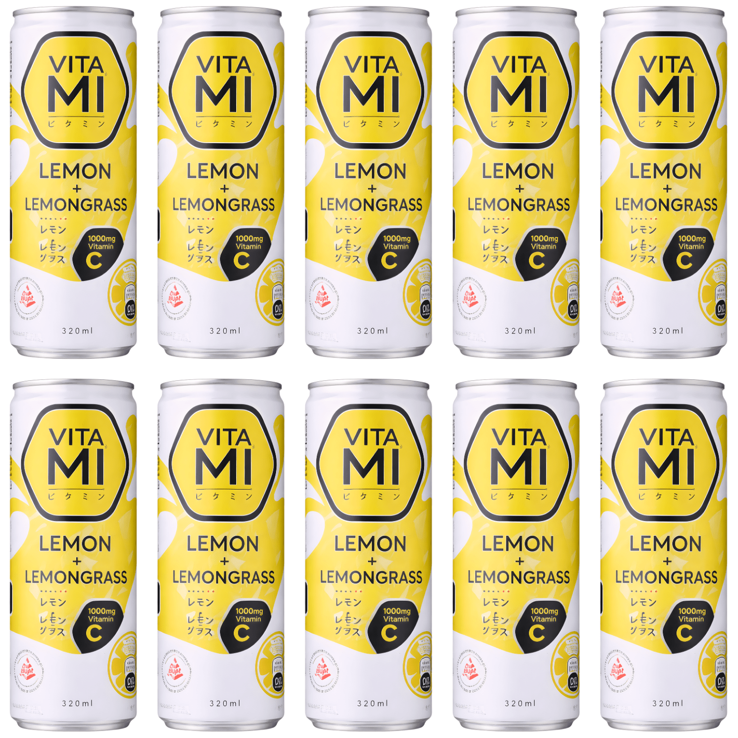 VITAMI Lemon & Lemongrass Vitamin Sparkling Drink 320ML X 24 (CAN) - ABSOLUTE MARTVITAMI Lemon & Lemongrass Vitamin Sparkling Drink 320ML X 24 (CAN)Flavoured Sparkling Drinks