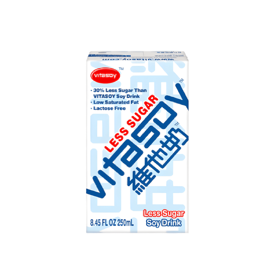 VITASOY Less Sugar Soy Drink 250ML X 24 (TETRA) - ABSOLUTE MARTVITASOY Less Sugar Soy Drink 250ML X 24 (TETRA)Soy & Almond Milk
