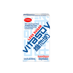 VITASOY Less Sugar Soy Drink 250ML X 24 (TETRA) - ABSOLUTE MARTVITASOY Less Sugar Soy Drink 250ML X 24 (TETRA)Soy & Almond Milk