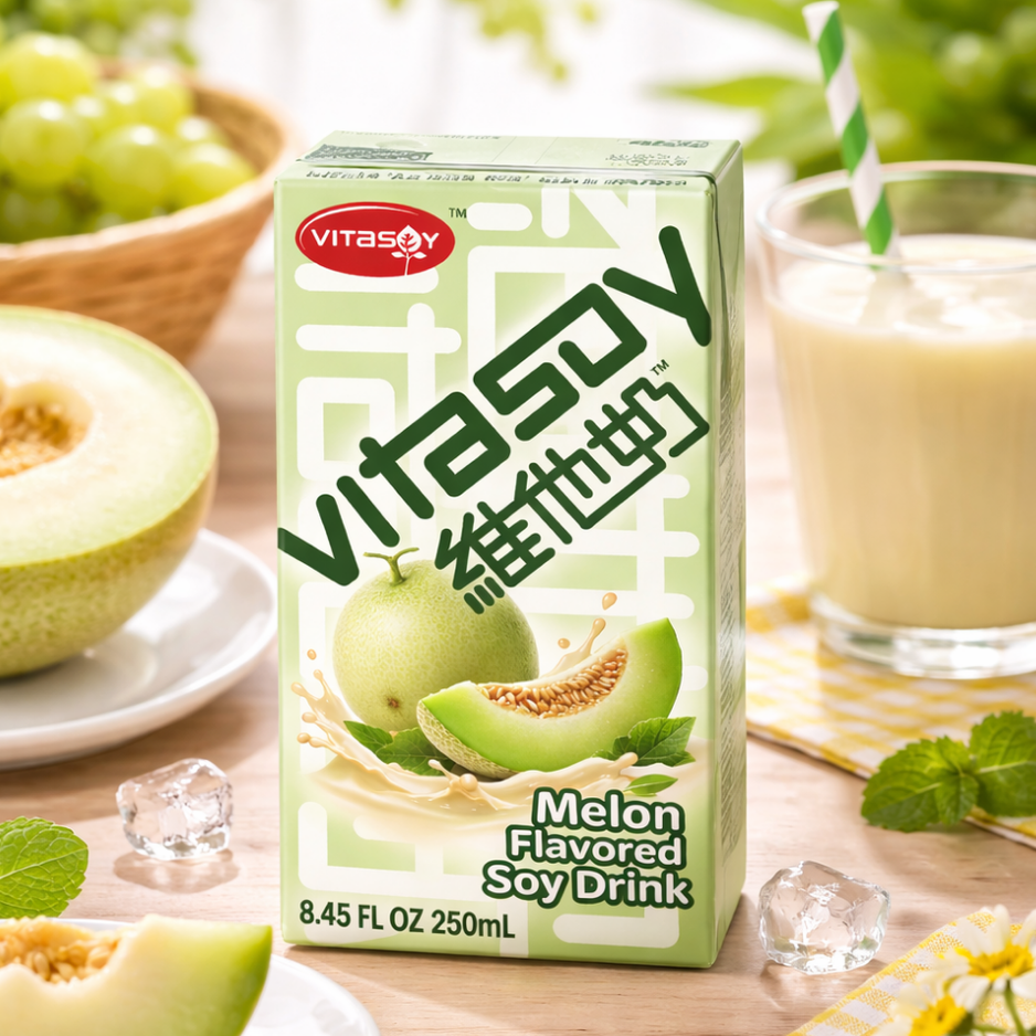 VITASOY Melon Soy Drink 250ML X 24 (TETRA) - ABSOLUTE MARTVITASOY Melon Soy Drink 250ML X 24 (TETRA)Soy & Almond Milk
