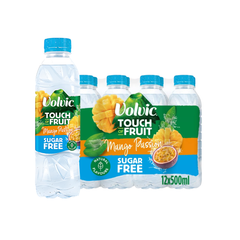 VOLVIC Mango Passionfruit Sugar Free 500ML X 12 (BOTTLE) - ABSOLUTE MARTVOLVIC Mango Passionfruit Sugar Free 500ML X 12 (BOTTLE)Still Water