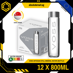 VOSS Artesian Still Mineral Water 800ML X 12 (GLASS) - ABSOLUTE MARTVOSS Artesian Still Mineral Water 800ML X 12 (GLASS)