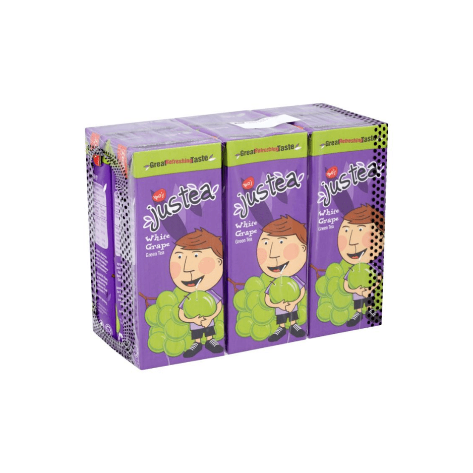 YEO'S JusTea Whitegrape 250ML X 24 (TETRA) - ABSOLUTE MARTYEO'S JusTea Whitegrape 250ML X 24 (TETRA)Fruit Drinks