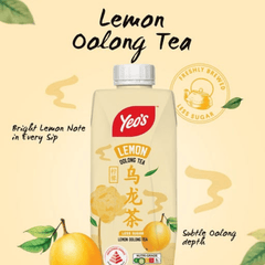 YEO'S Lemon Oolong Tea 330ML X 24 (TETRA) - ABSOLUTE MARTYEO'S Lemon Oolong Tea 330ML X 24 (TETRA)Flavoured & Milk Tea