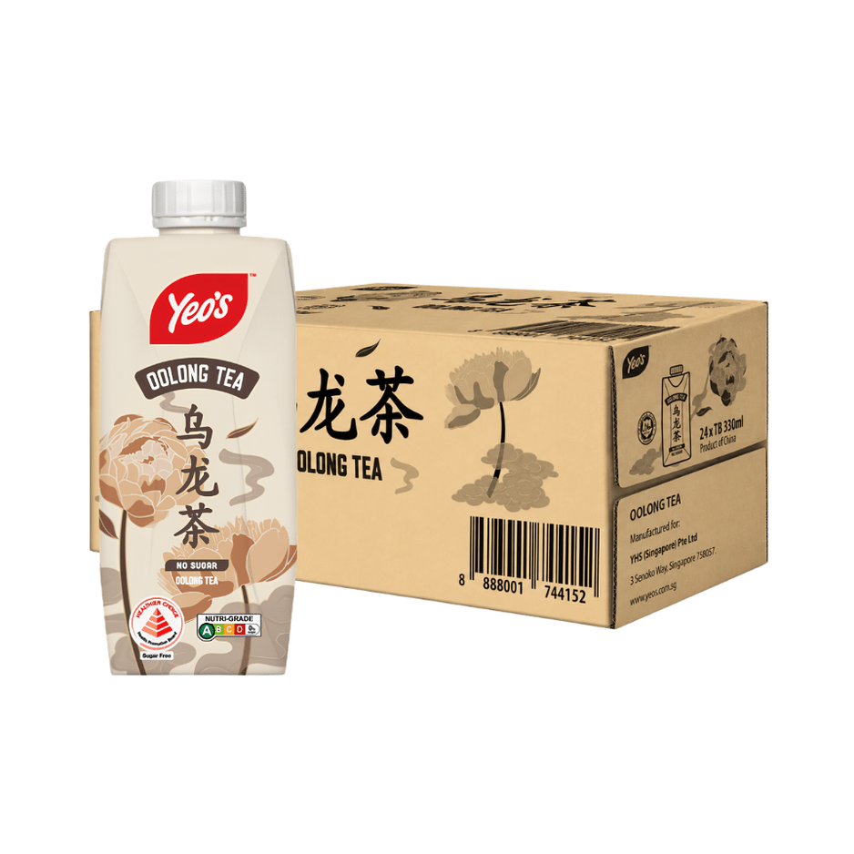 YEO'S Oolong Tea 330ML X 24 (TETRA) - ABSOLUTE MARTYEO'S Oolong Tea 330ML X 24 (TETRA)Flavoured & Milk Tea