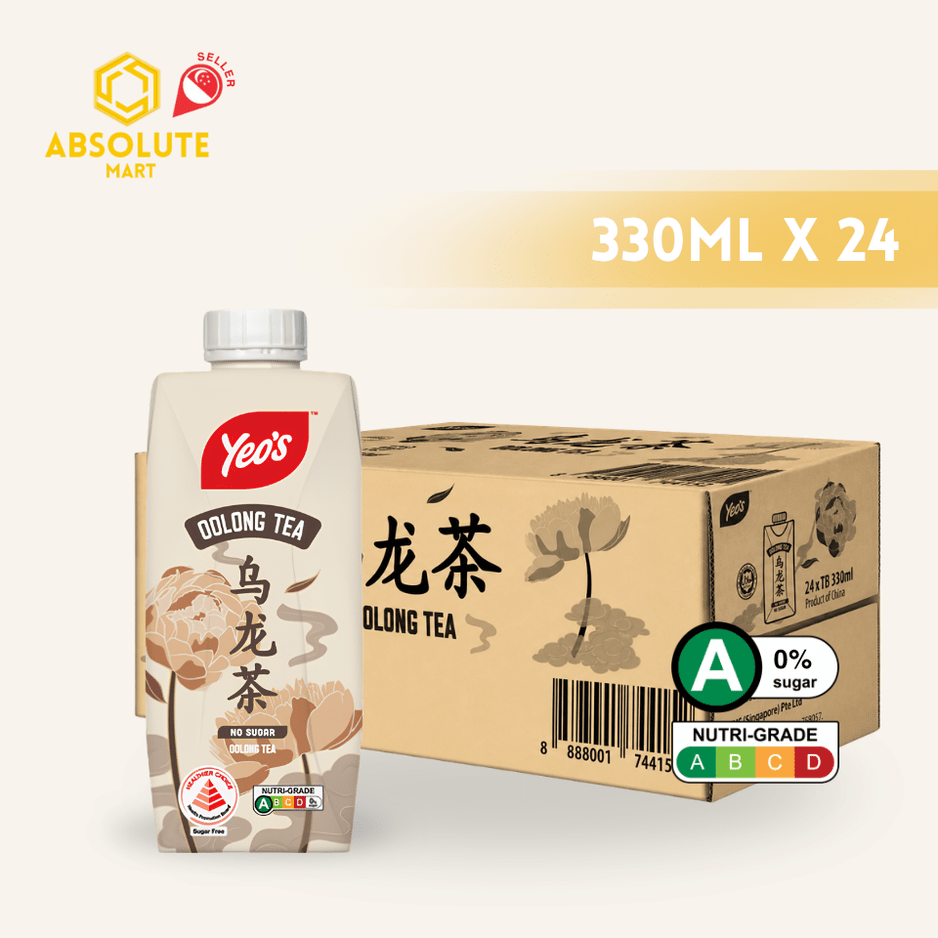 YEO'S Oolong Tea 330ML X 24 (TETRA) - ABSOLUTE MARTYEO'S Oolong Tea 330ML X 24 (TETRA)Flavoured & Milk Tea