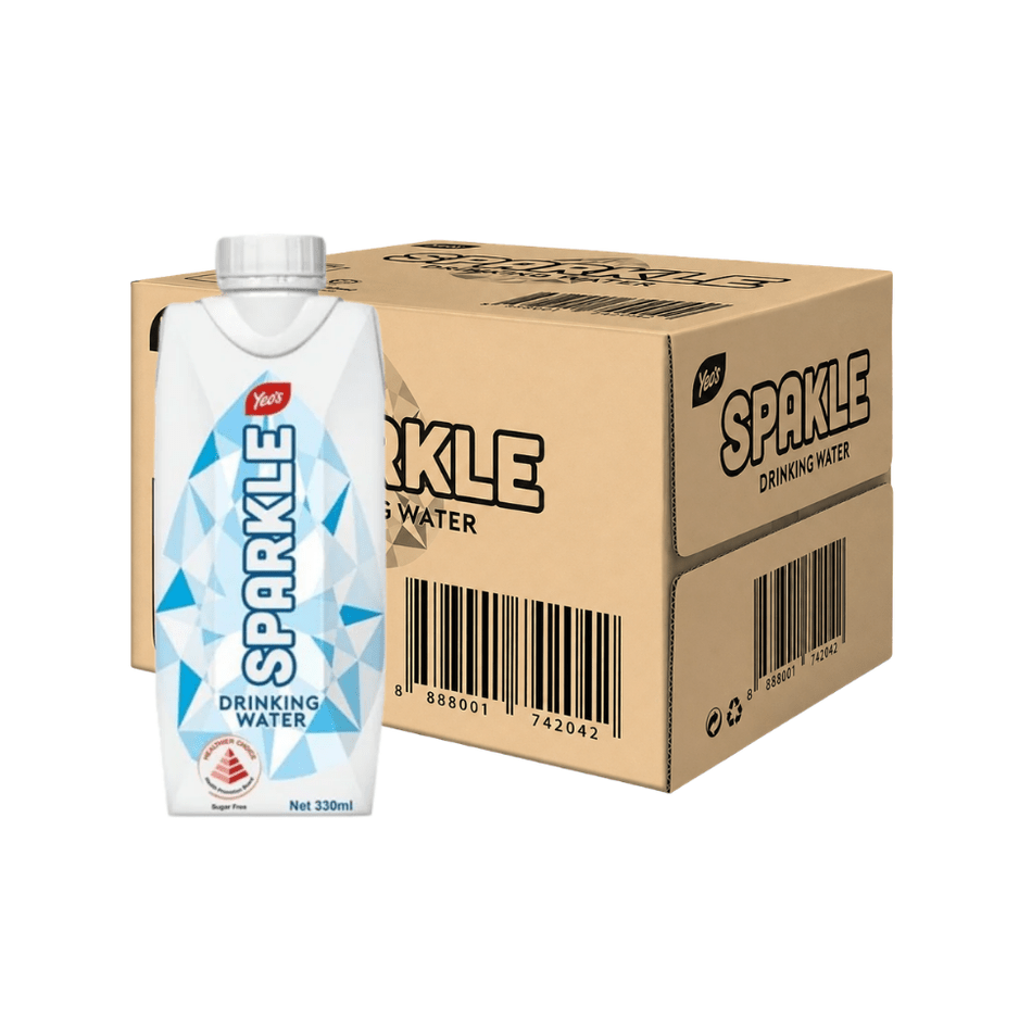 YEO's Sparkle Drinking Water 330ML X 12 (TETRA) - ABSOLUTE MARTYEO's Sparkle Drinking Water 330ML X 12 (TETRA)Flavoured & Milk Tea
