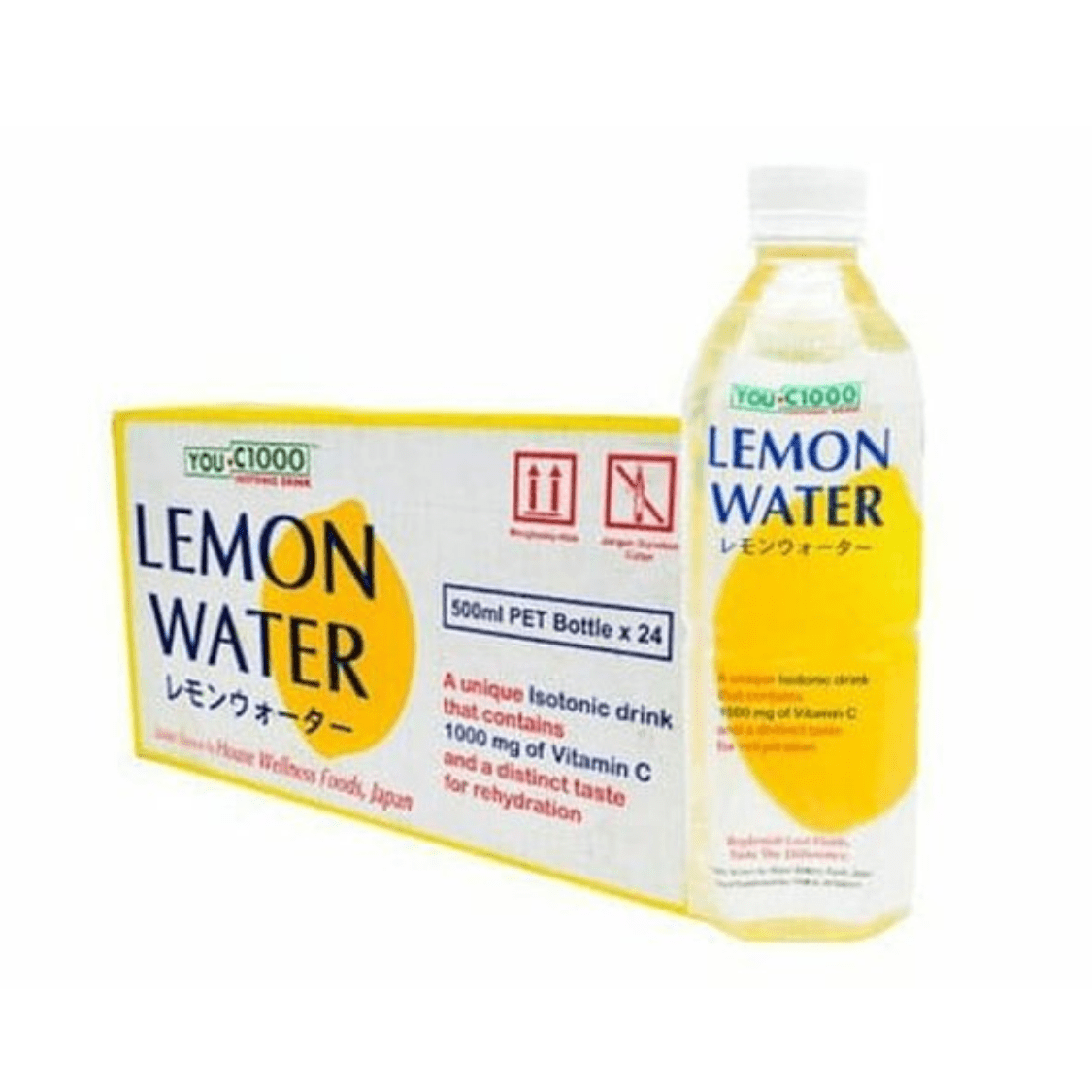 YOU C1000 Lemon Isotonic Water 500ML X 24 (BOTTLE) - ABSOLUTE MARTYOU C1000 Lemon Isotonic Water 500ML X 24 (BOTTLE)Vitamin Water