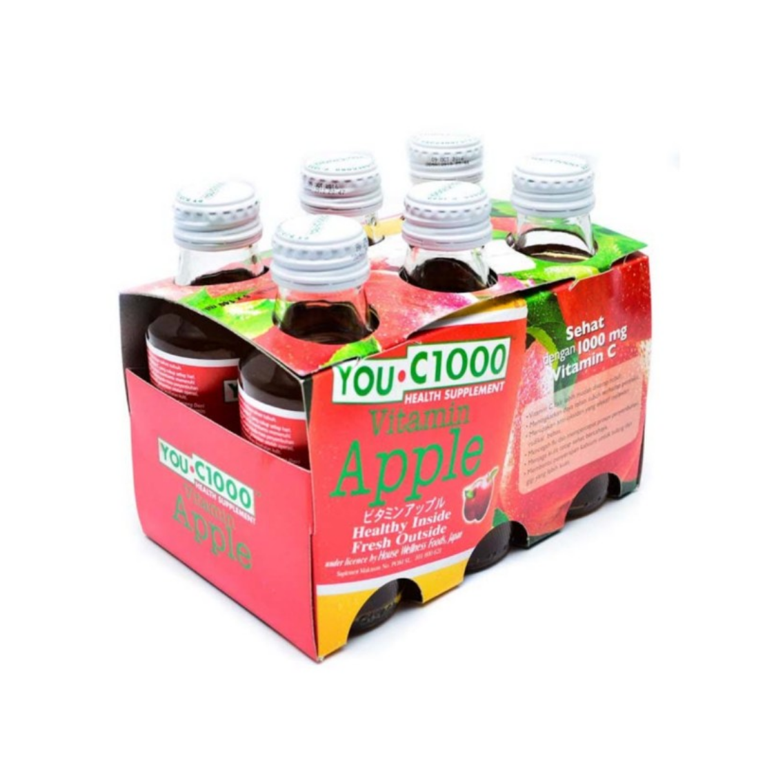 YOU C1000 Vitamin Apple140ML X 30 (BOTTLE) - ABSOLUTE MARTYOU C1000 Vitamin Apple140ML X 30 (BOTTLE)Vitamin Water